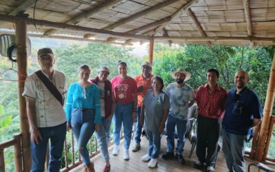 Iniciativas de la Red Comparte inspiran al equipo de Medios de Vida y Seguridad Alimentaria de Cáritas América Latina y el Caribe