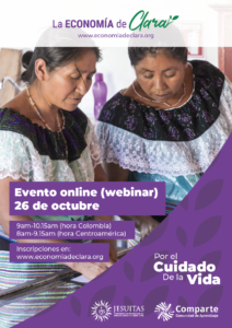 26 de octubre, Webinar de la Red Comparte: «La Economía de Clara»
