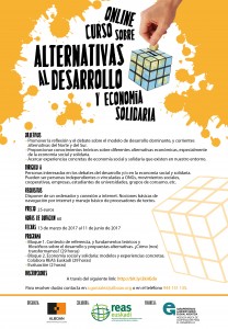 Curso online sobre alternativas al desarrollo y economía solidaria